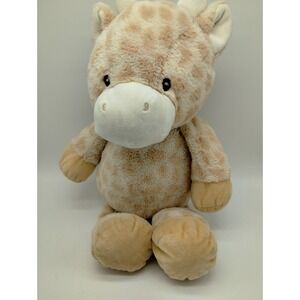 KellyToy 18" Plush Giraffe Rattle Plush Crinkle Ears Stuffed Animal
